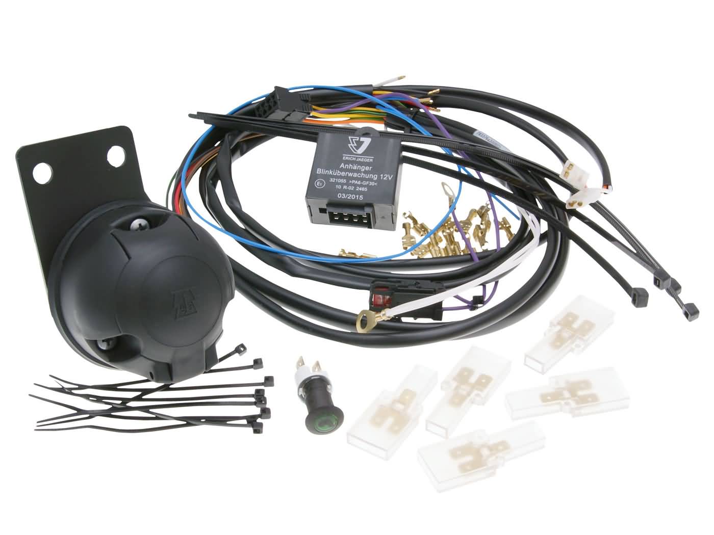 Levně Diverse / Import Koule s elektrickým vedením 7-pin (ISO) quad, ATV 35029