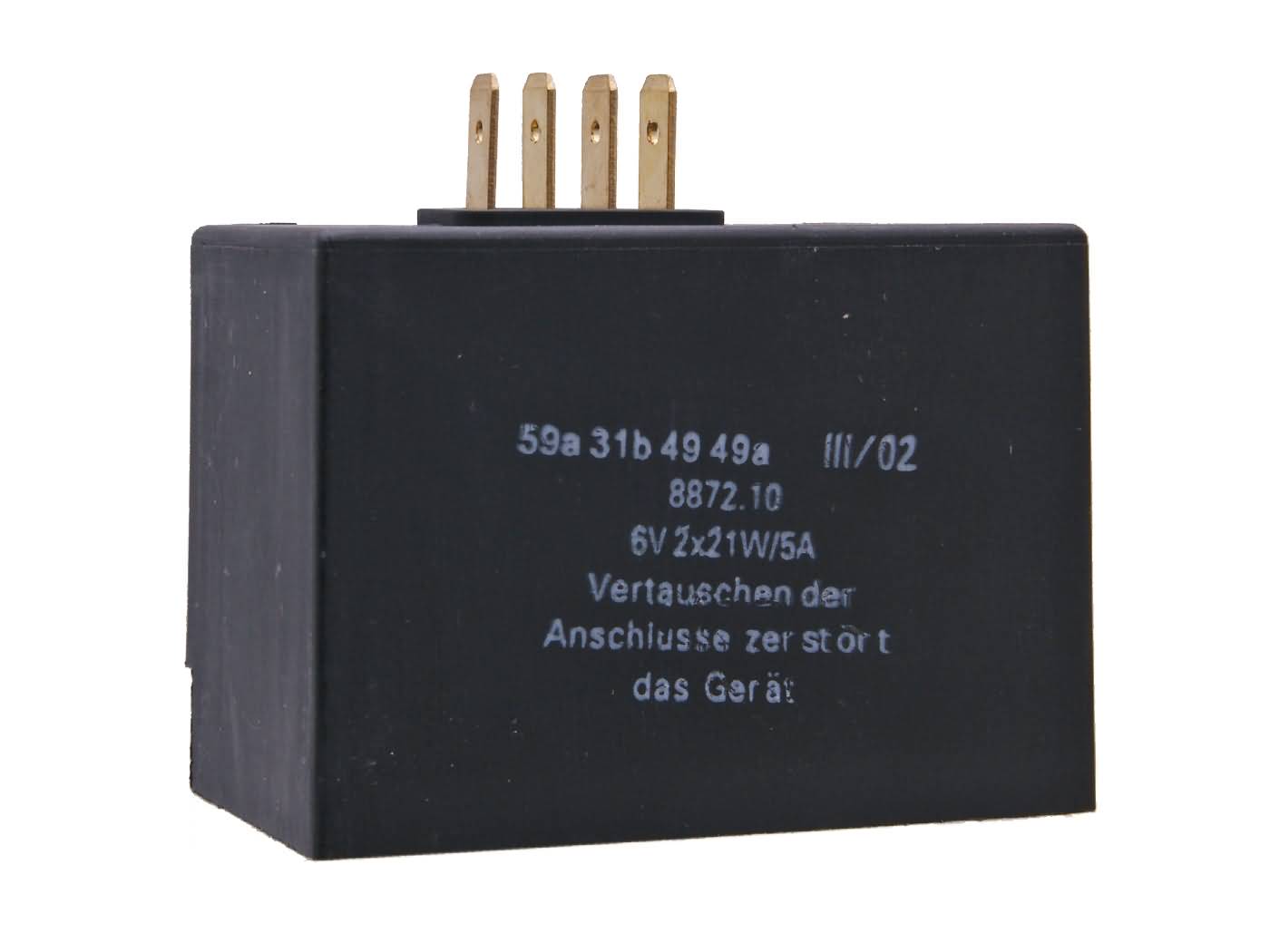 101 Octane Regulátor dobíjení / Relé blinkrů 6V 2x21W, 5A Simson SR50 IP34997