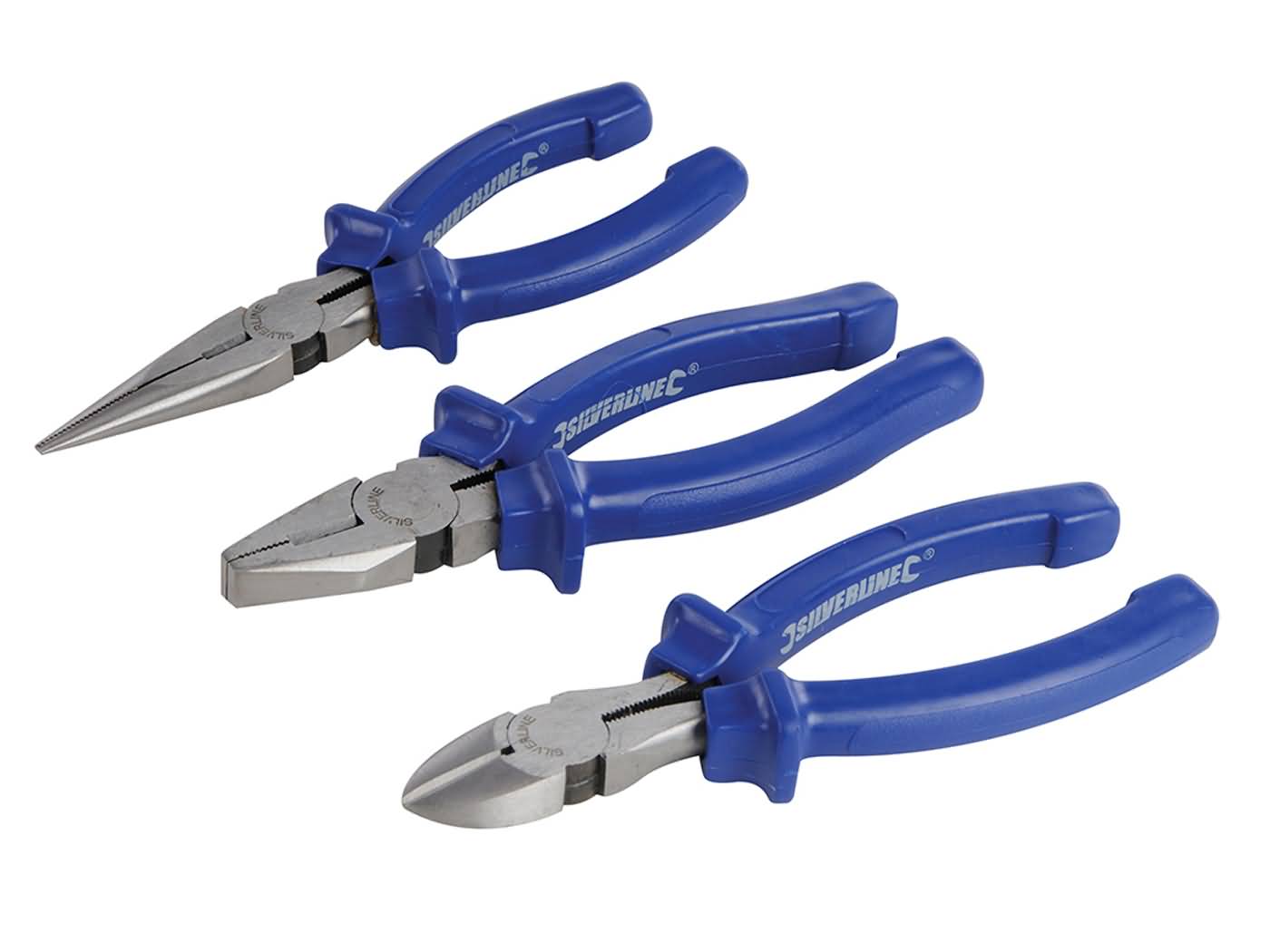 Sada kleští Silverline 160mm 3ks 35531