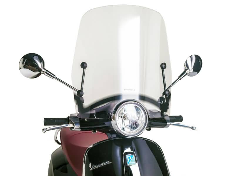 Plexi Puig T.S. čiré, Vespa Primavera 50, 125 2013- PUI9029W
