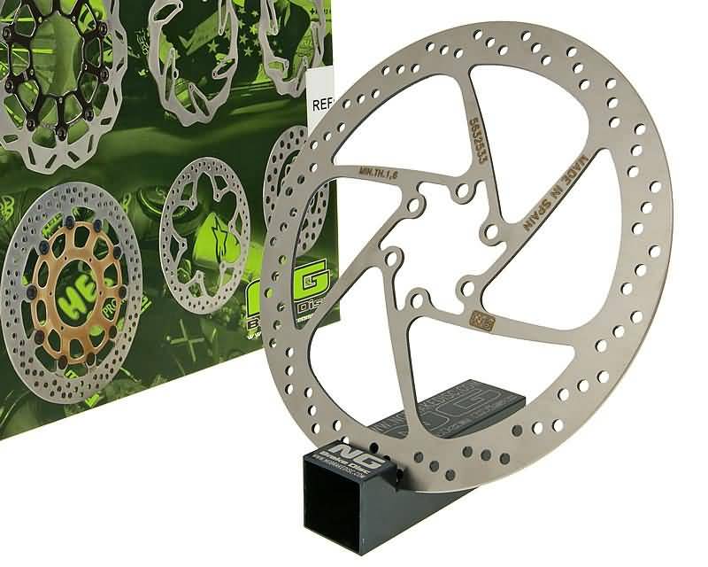 NG Brake Disc Brzdový kotouč NG 180x33x2.0mm 6 děr NGF563