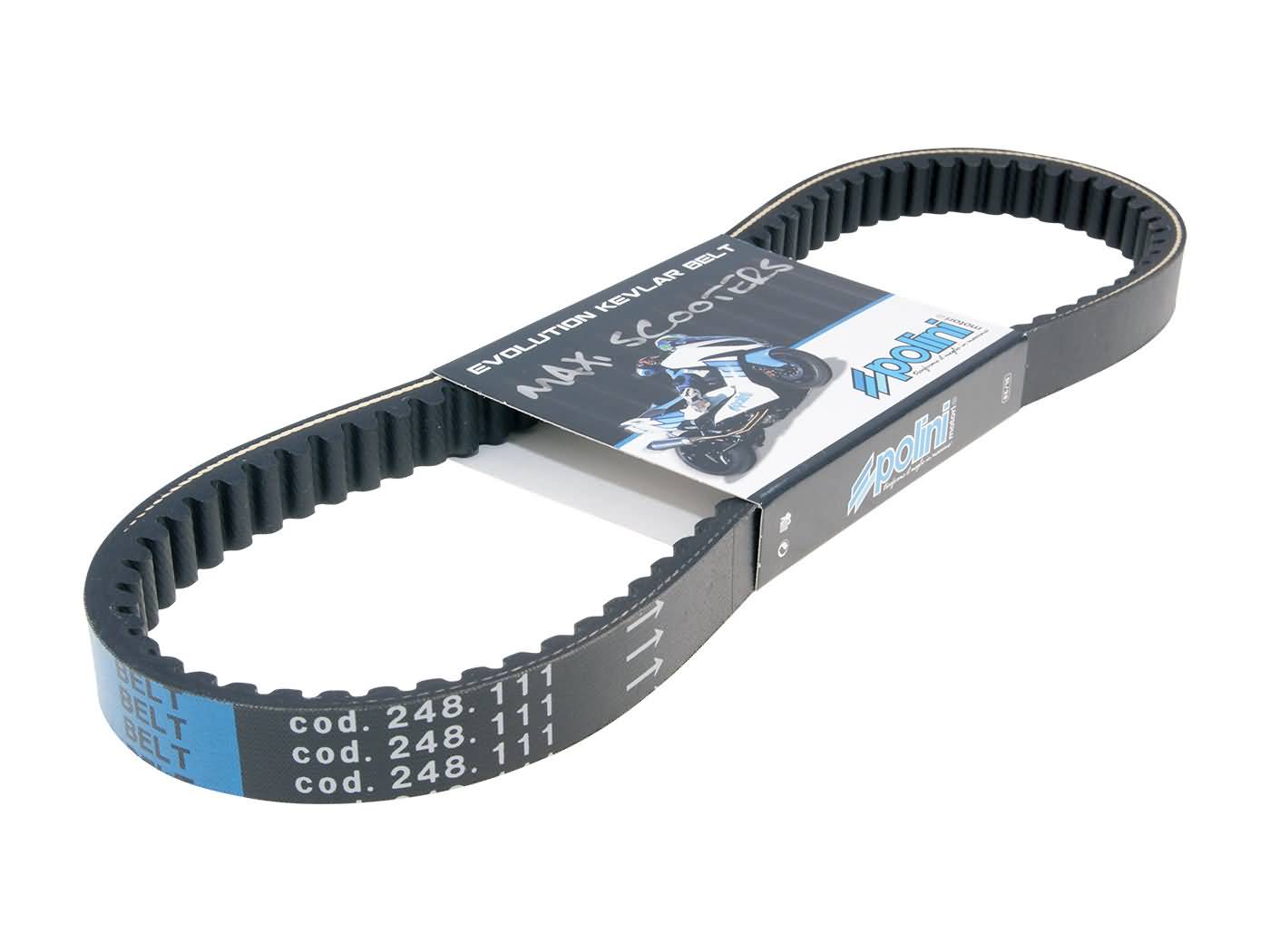 Řemen Polini Aramid Belt, Yamaha Tricity 125, 150, MBK Tryptic 125 248.111