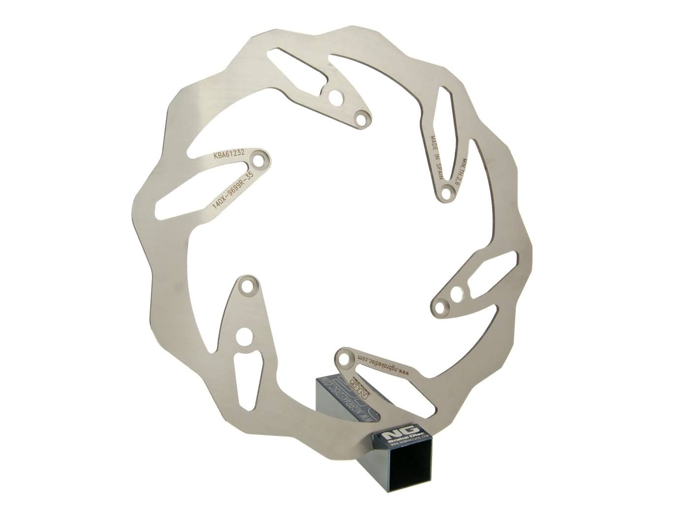 NG Brake Disc Brzdový kotouč NG Wavy, Husaberg, KTM přední NG140X