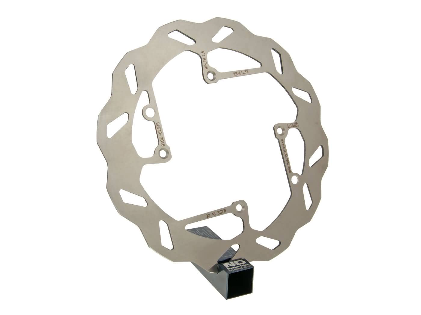 NG Brake Disc Brzdový kotouč NG Wavy, Husqvarna, Beta RR přední NG910X