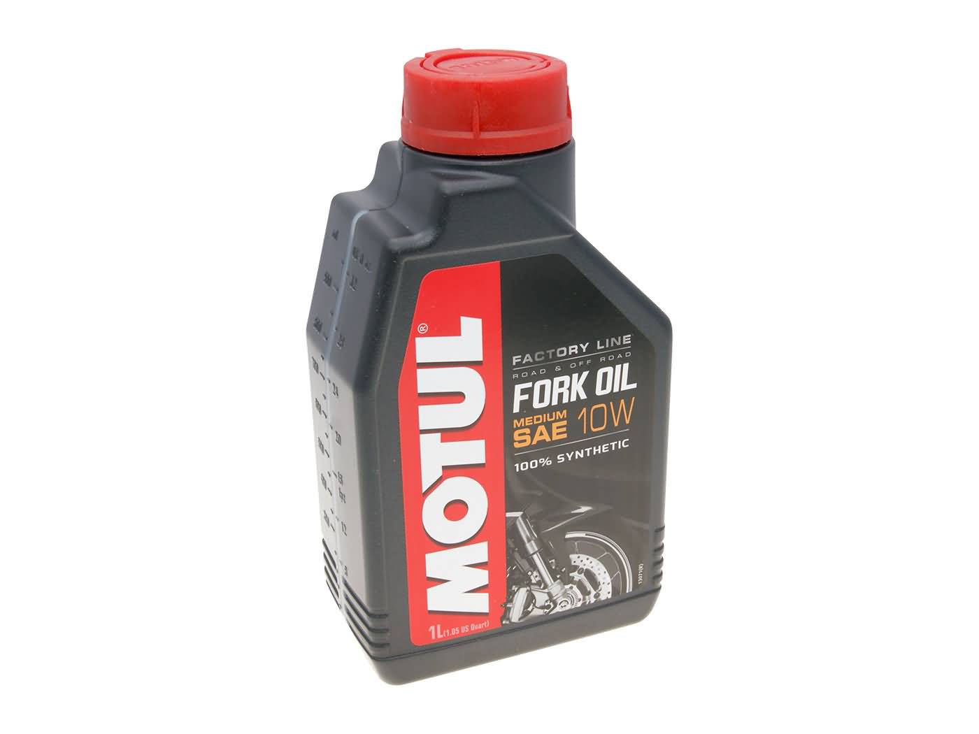 Tlumičový olej Motul Factory Line Road & Off Road medium 10W 1L MOT105925