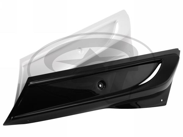 BCD Boční spoiler BCD, MBK Booster Yamaha Bws od r.v. 2004 Varianta: bílá L-BCD684