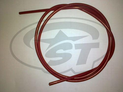 Levně Standard Parts Plynové lanko, bowden, koncovky univerzální Varianta: bowden 1,5mm, červená, 1m EKP-034