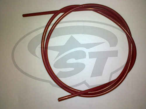 Standard Parts Plynové lanko, bowden, koncovky univerzální Varianta: bowden 1,9mm, červená, 1m EKP-044