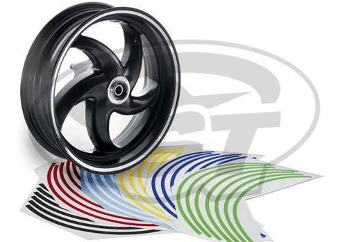 Opticparts DF Proužek na ráfky ODF, univerzální Varianta: zelená ODF-606