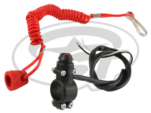Přerušovač zapalování Killswitch STR8 Varianta: s objímkou na řidítka STR-596.24