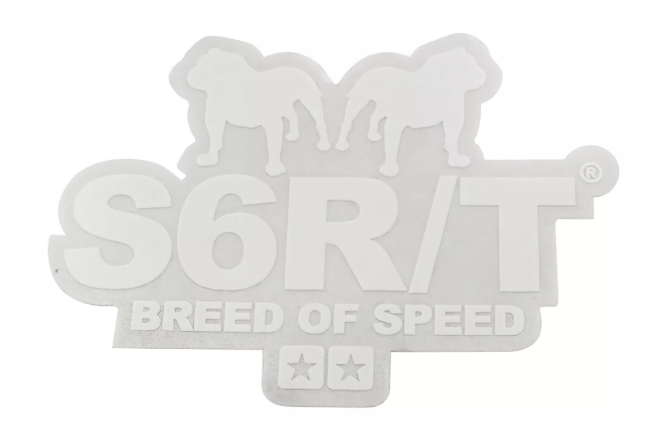 Samolepka Stage6 RT, Breed of Speed, 91 x 65 mm Varianta: bílá S6-0530/W