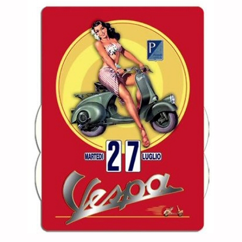 Levně Kalendář Vespa Varianta: "GIRL ON VESPA" VPCL02