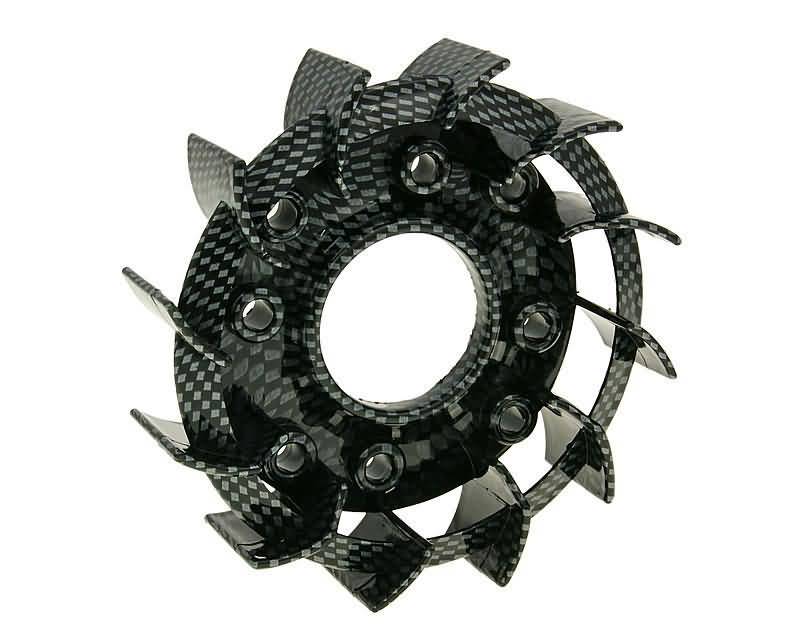 Větrák chlazení Naraku Racing, Kymco, Baotian, GY6 50, 139QMB Varianta: carbon NK800.13