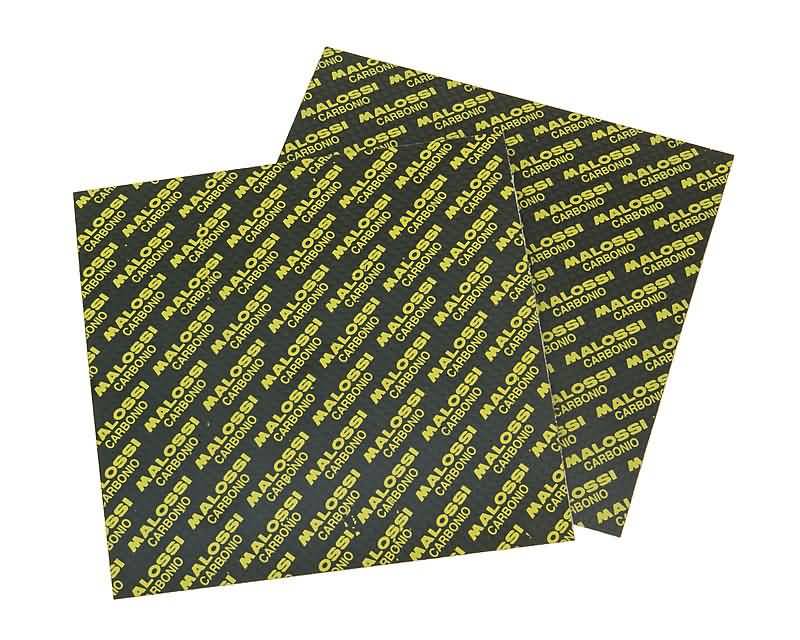 Materiál na klapky Malossi Carbon 0.30mm 100x100mm M.277366C0