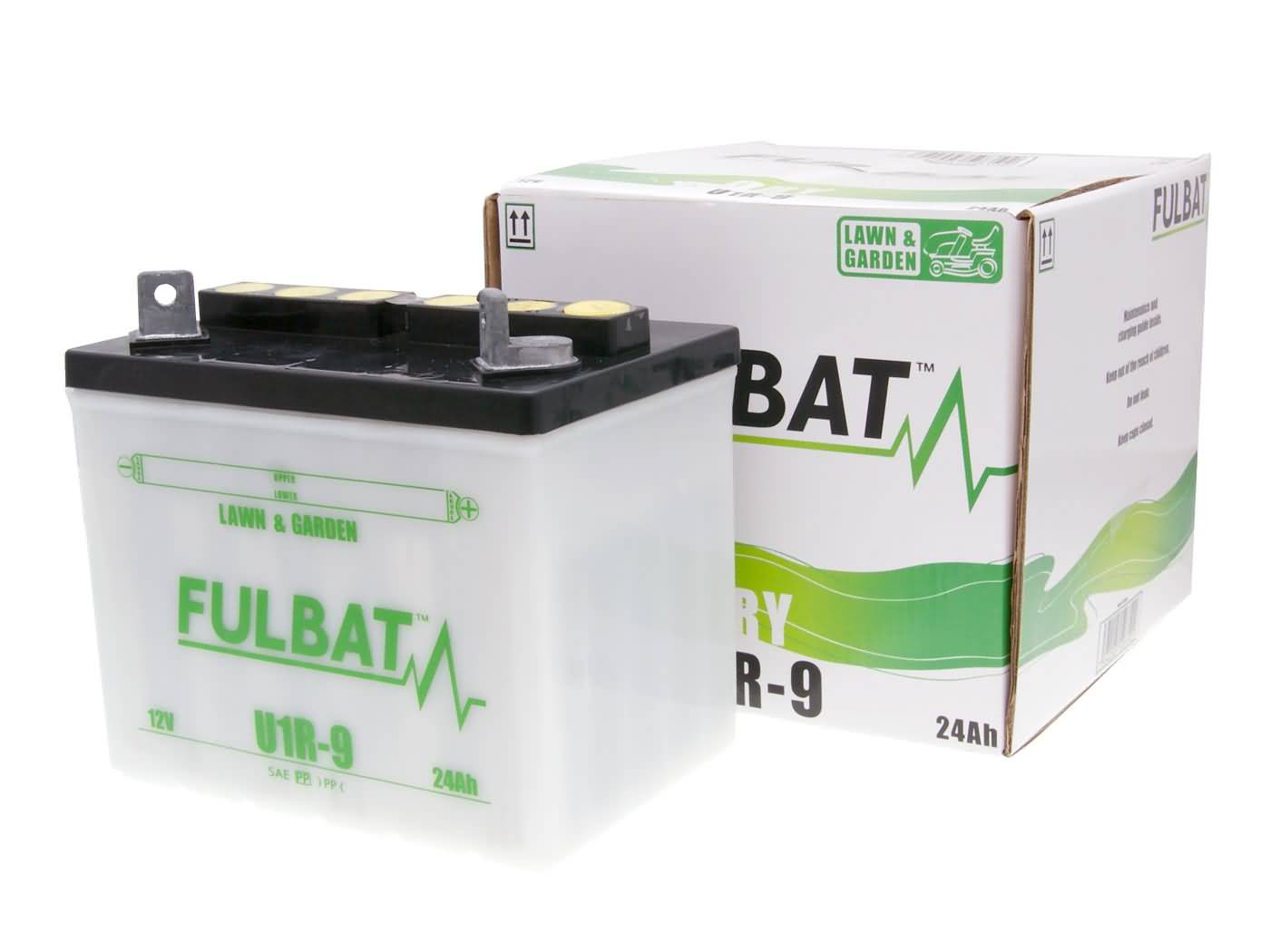 Baterie Fulbat U1R-9, včetně kyseliny FB550810