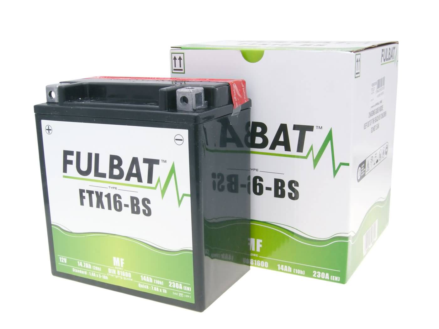 Levně Baterie Fulbat FTX16-BS bezúdržbová FB550609