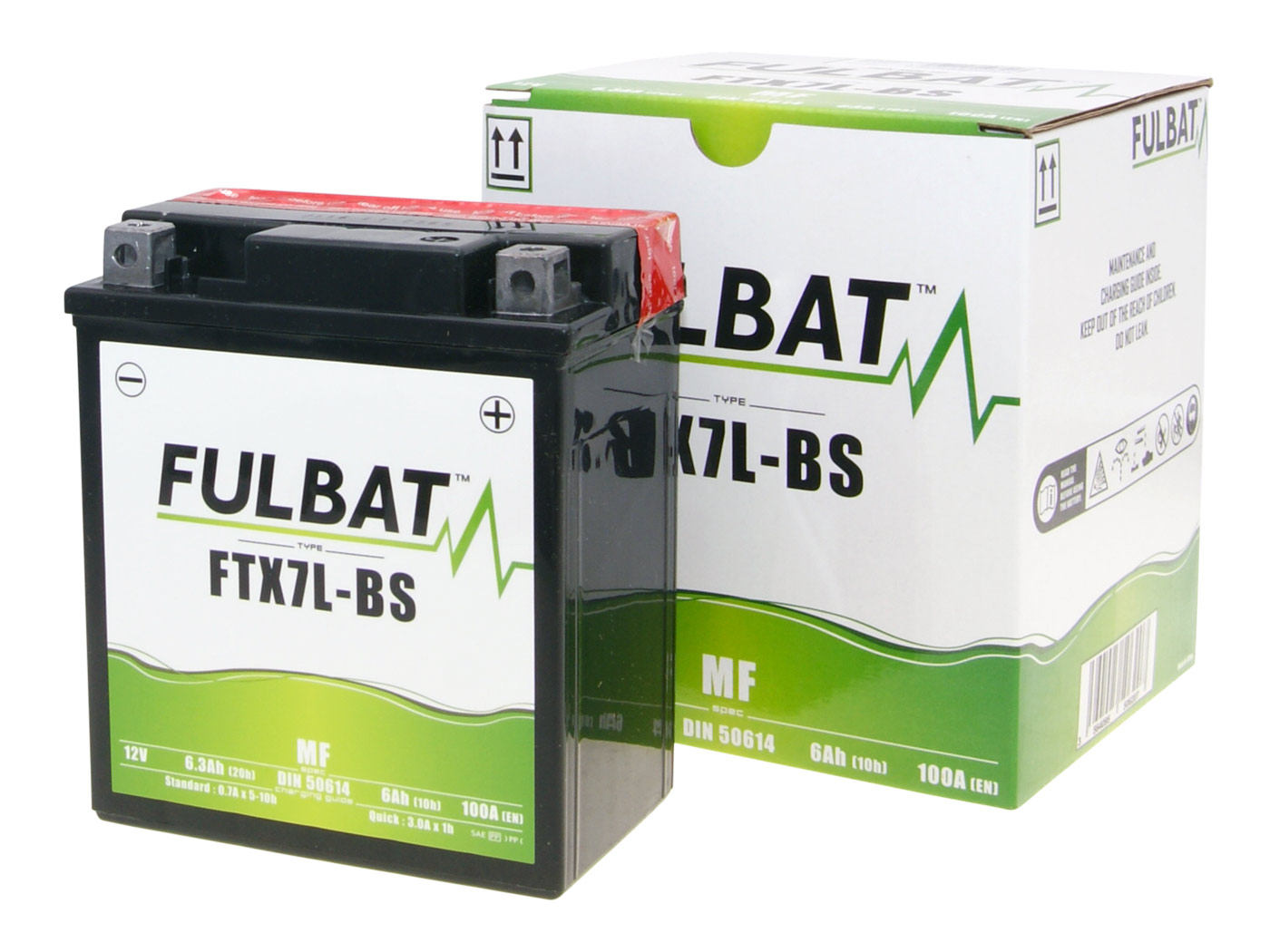 Levně Baterie Fulbat FTX7L-BS bezúdržbová FB550620
