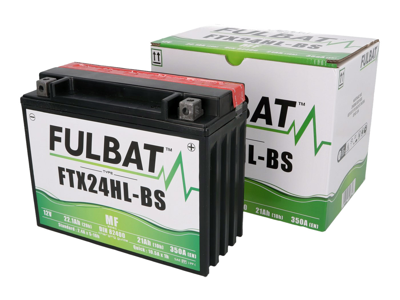 Levně Baterie Fulbat FTX24HL-BS bezúdržbová FB550630