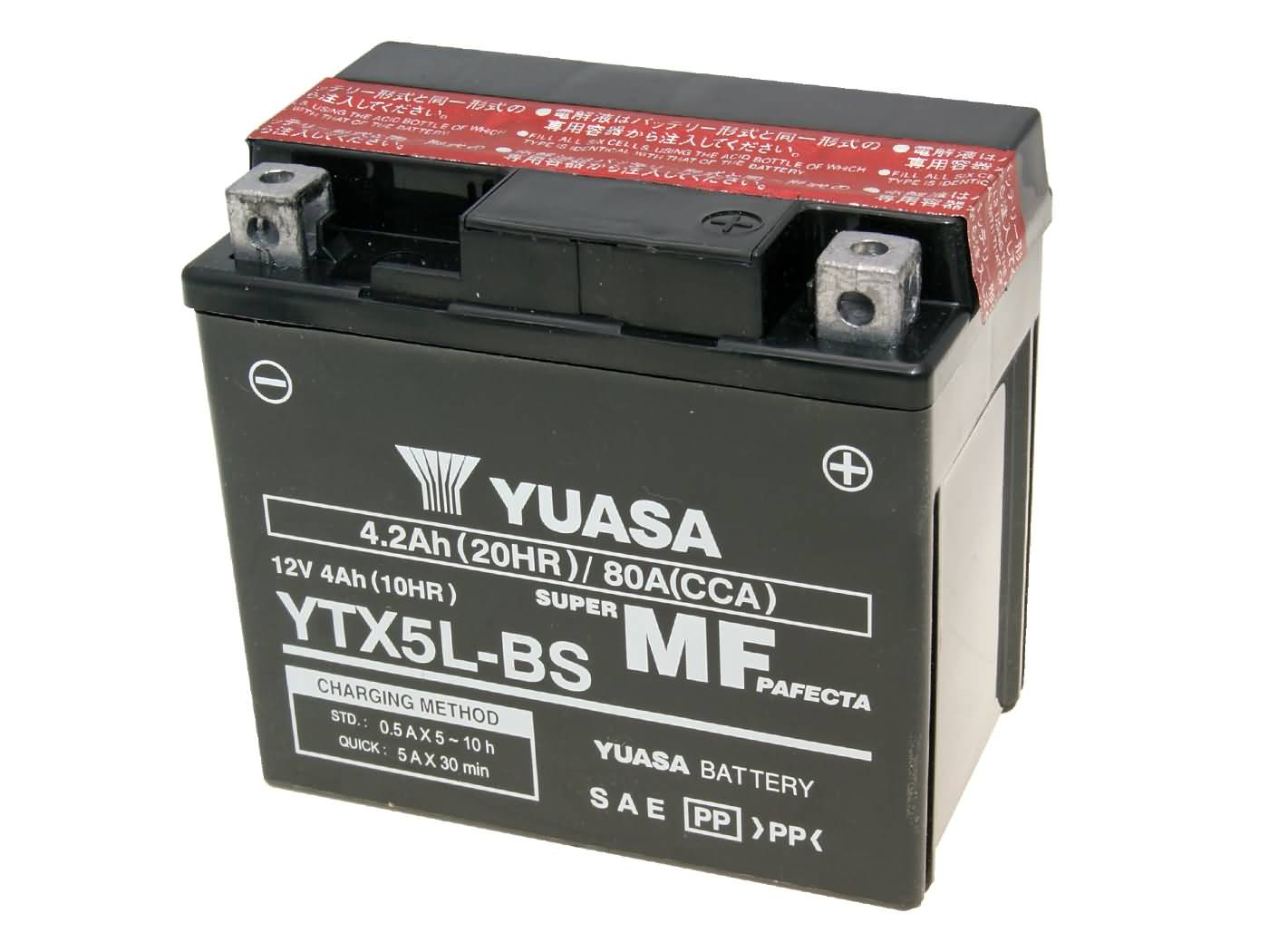 Levně Baterie Yuasa YTX5L-BS bezúdržbová YS18960
