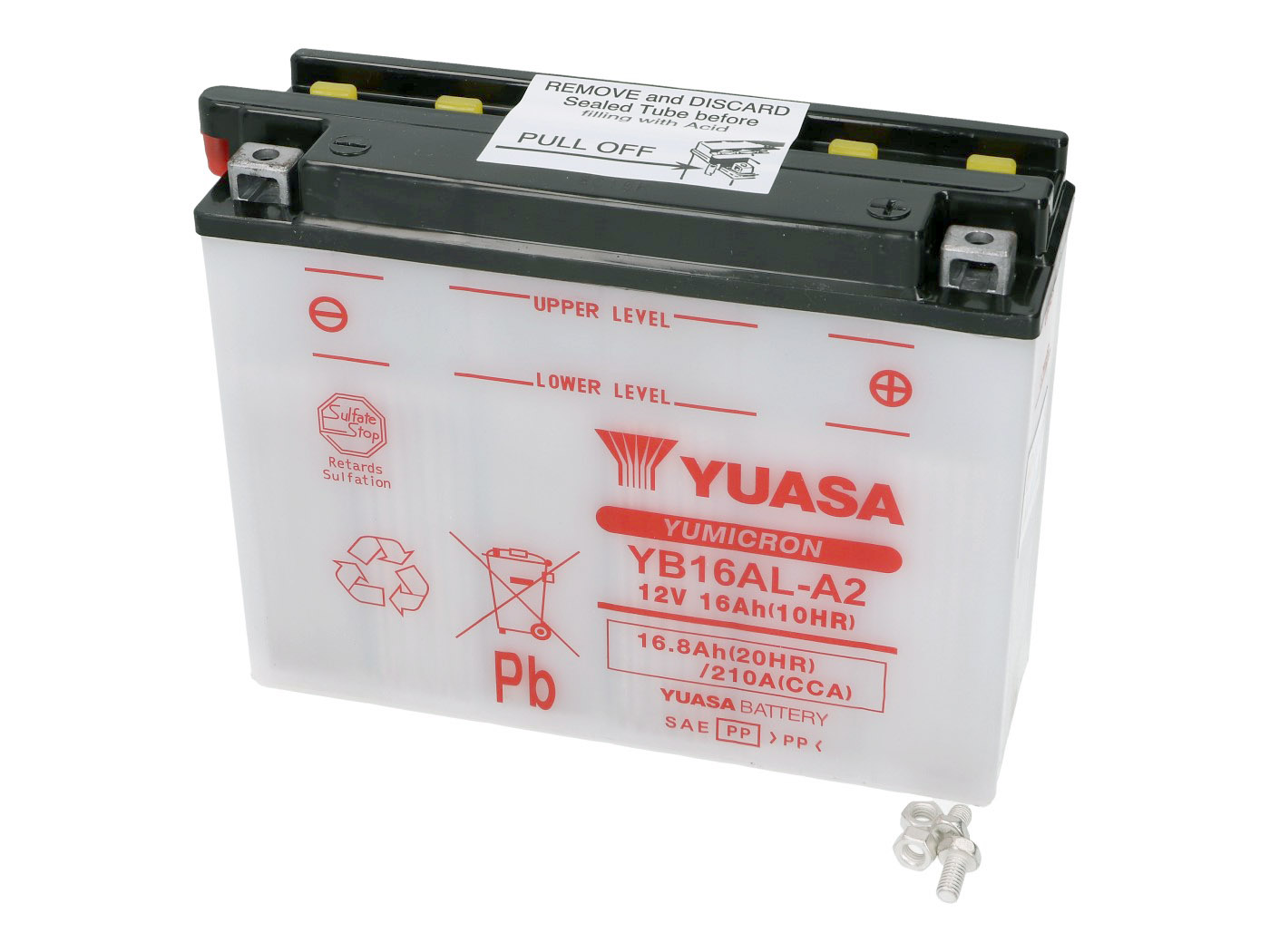 Levně Baterie Yuasa YuMicron YB16AL-A2 bez kyseliny YS36165
