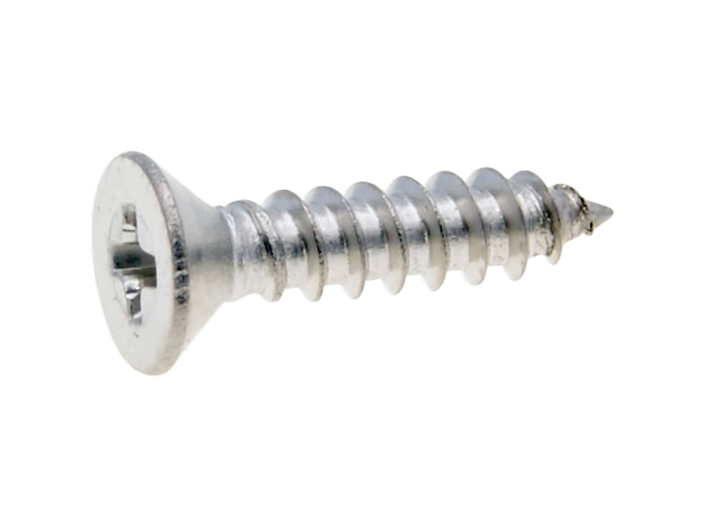 OEM Standard Samořezný šroub kapotáže, nerez, 2.9x13mm křížový šroubovák 36552