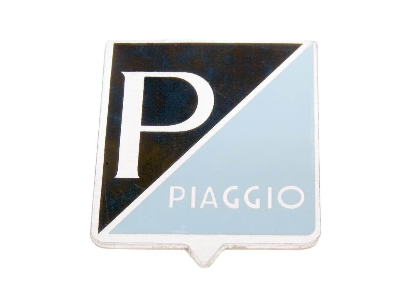 CIF Značka Piaggio 25x31mm k nalepení, Vespa 50, 50S, 50SS (-1968), 90, 90SS, 125 Primavera, Nuova (1966) 36362