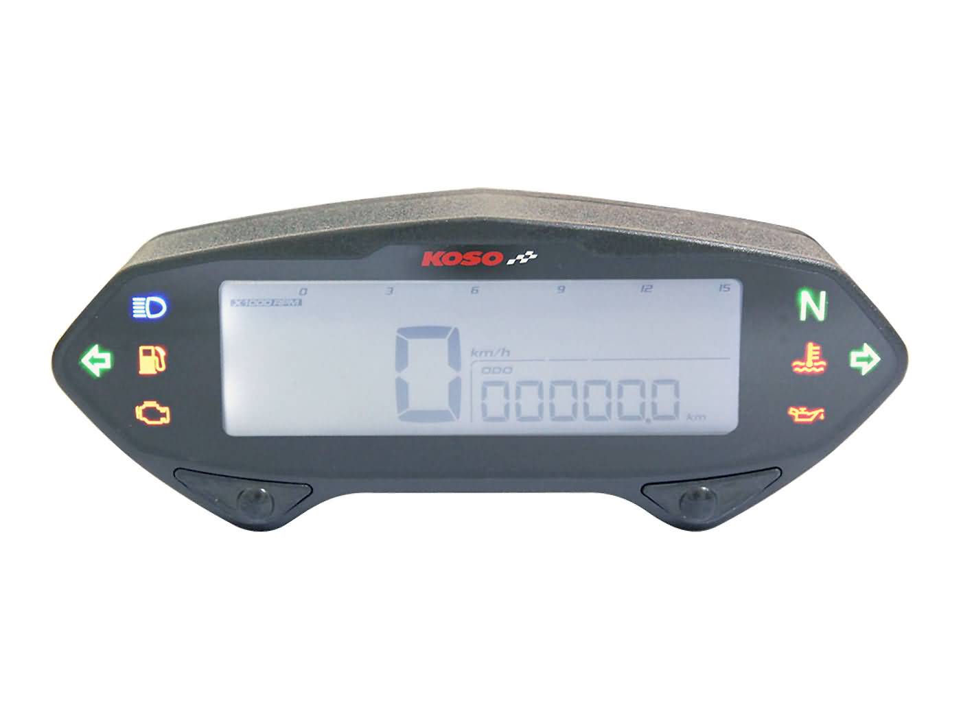 Multifunkční tachometr Koso DB-01RN s homologací 36781