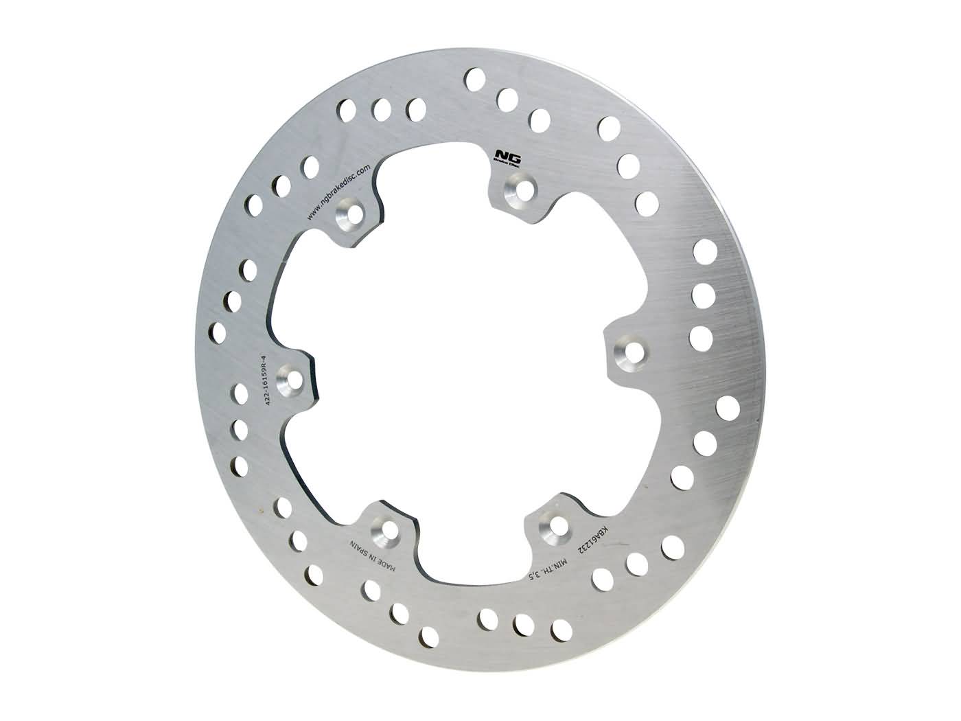 NG Brake Disc Brzdový kotouč NG, Yamaha DT 125, WR 125, YZ125, TT 600 NG422