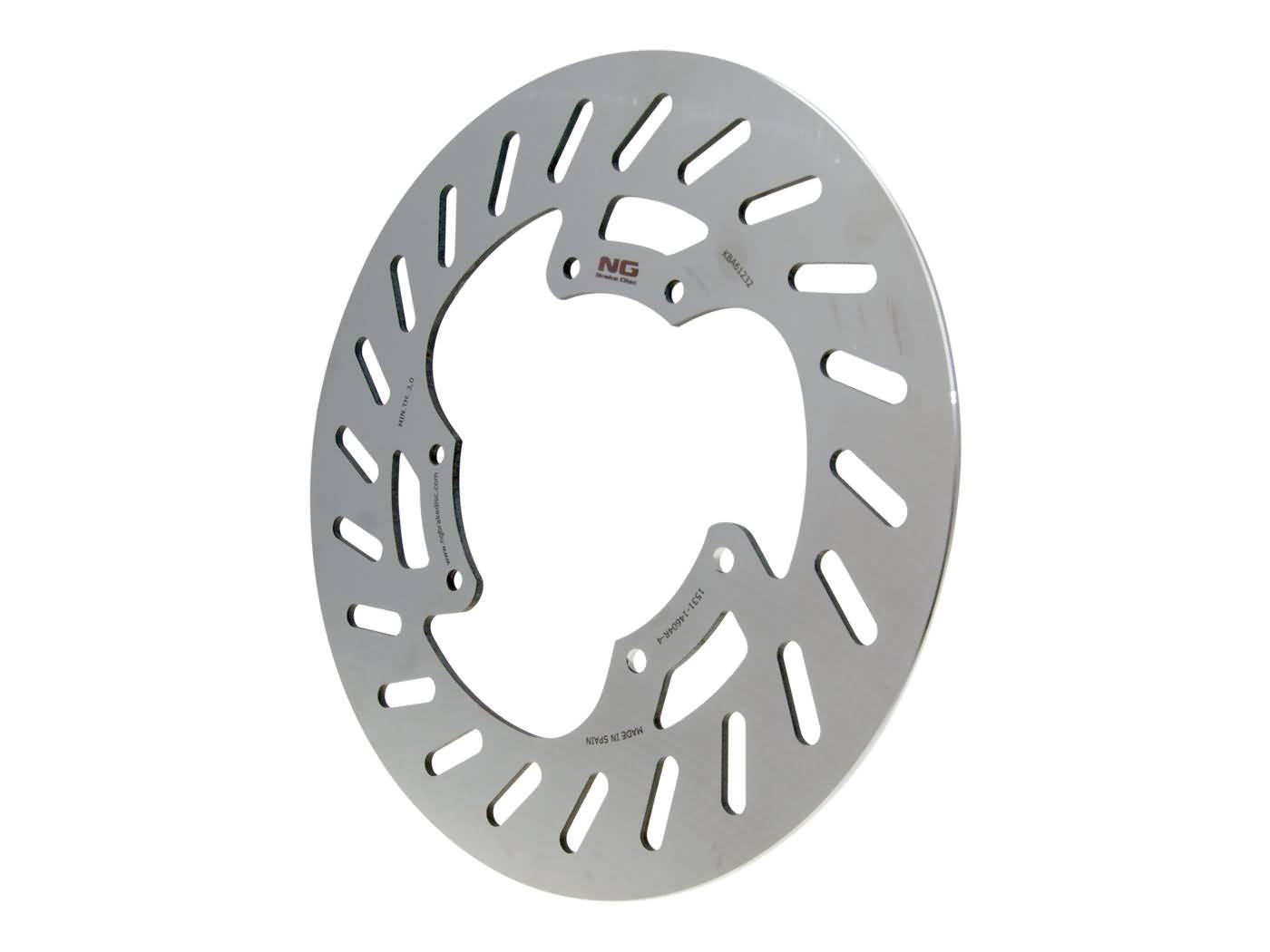 NG Brake Disc Brzdový kotouč NG, Yamaha DT 50 (07-11), XT 125 X, Malaguti XSM 50 SM přední NG1531