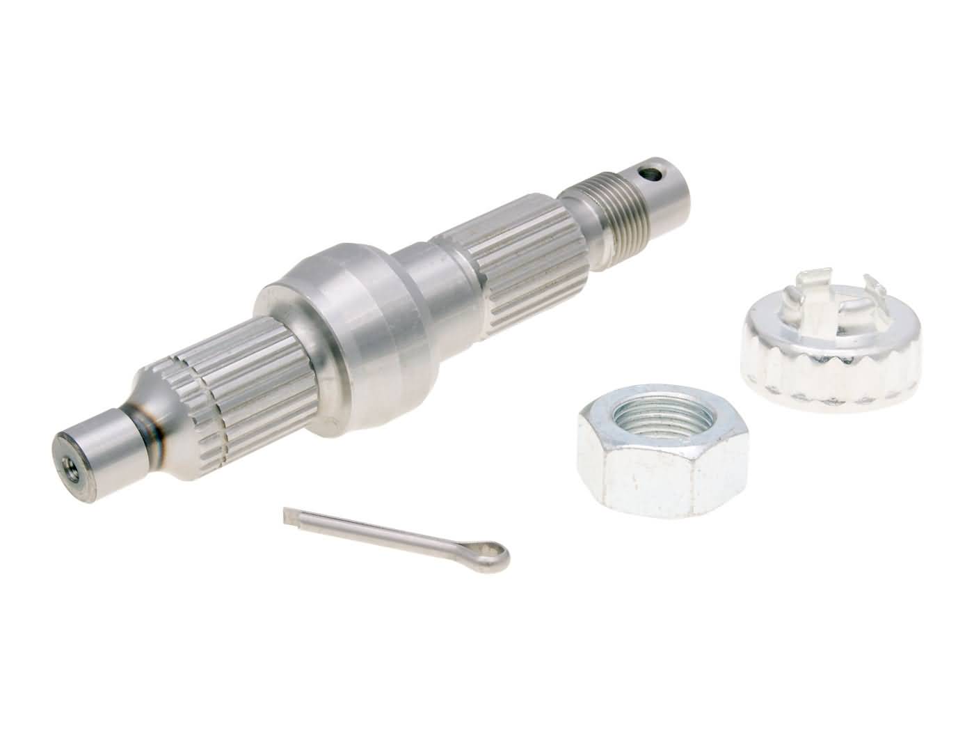 OEM Standard Hřídel zadního kola 126mm sada, Piaggio, Gilera 36488