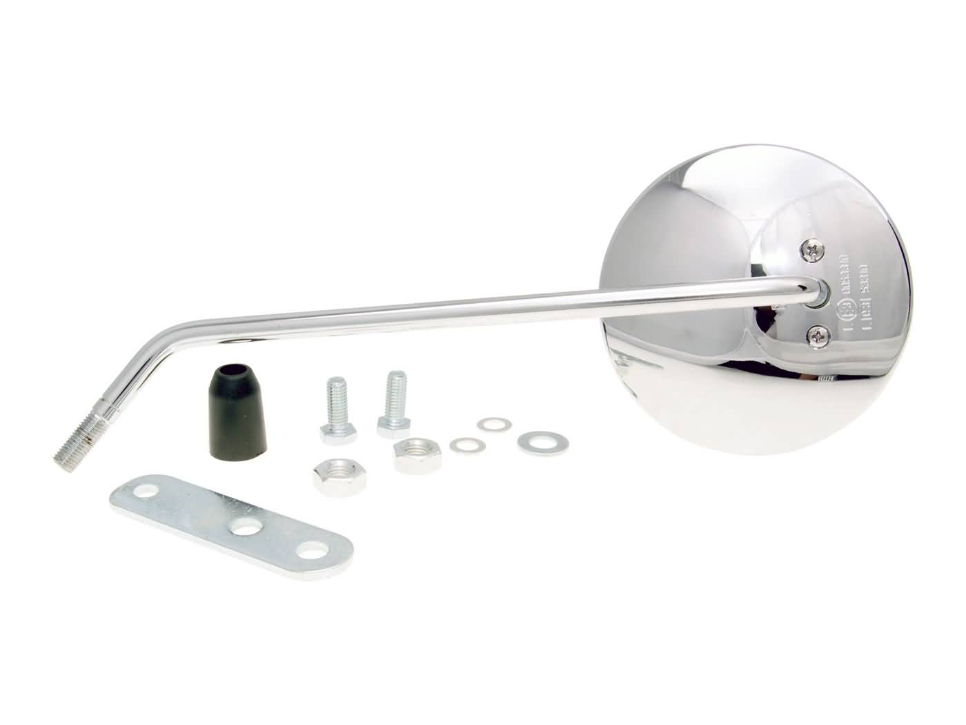 CIF Zrcátko levé M10 chrom, Vespa Classic, LML Star 36703