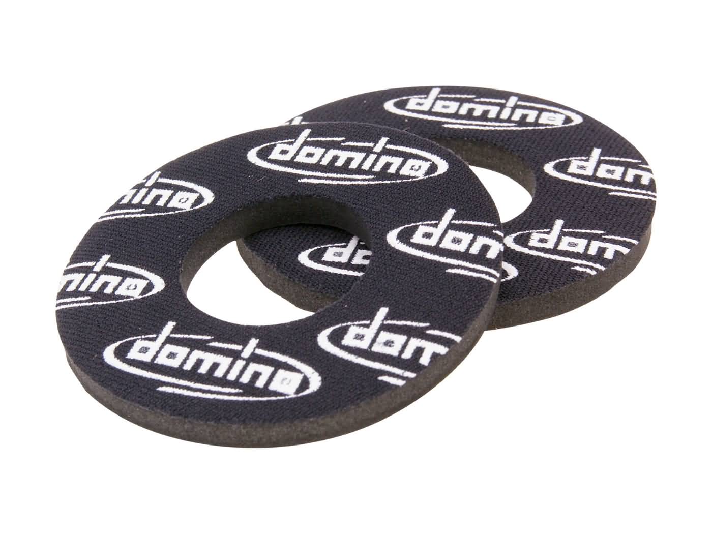 Kroužky na gripy Domino černé pro MX gripy 37247