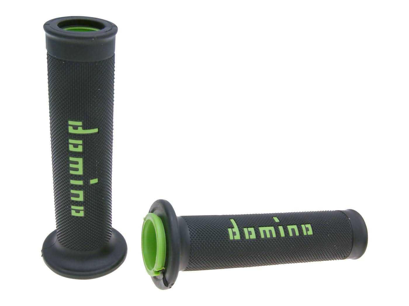 Gripy Domino A010 on-road černo - zelené, otevřené 37190