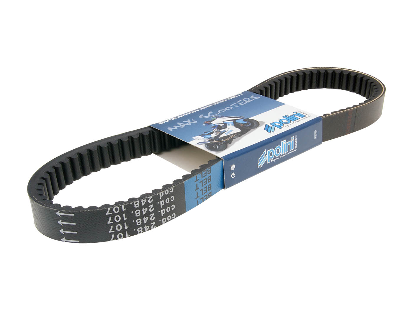 Řemen Polini Aramid Maxi, Yamaha N-Max 125, N-Max 155, Tricity 125ie Euro 4, Tricity 155ie Euro 4 248.107