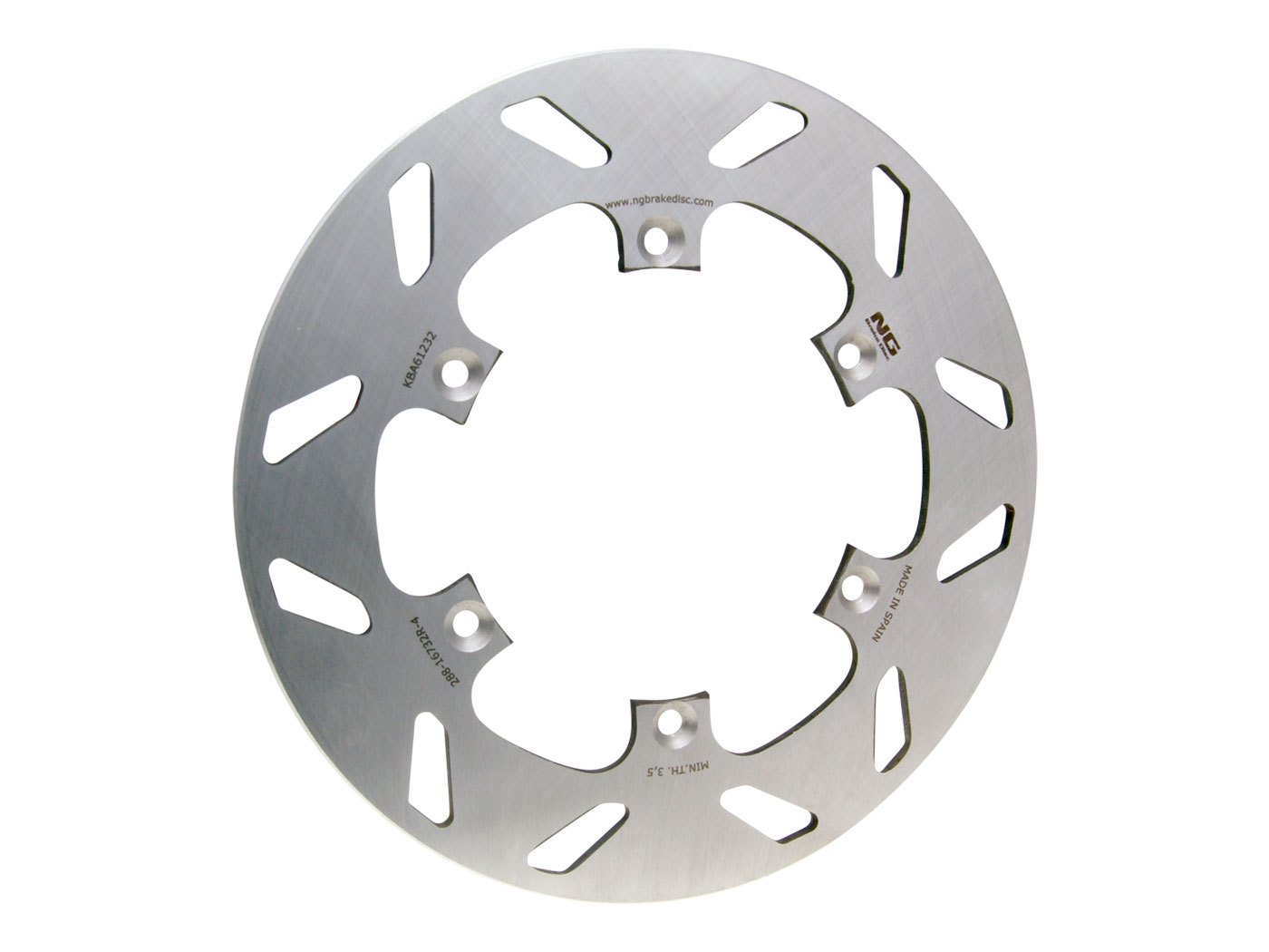 NG Brake Disc Brzdový kotouč NG, Aprilia, MX, RX 50 Explorer, Generic Trigger, KSR-Moto, Ride NG288