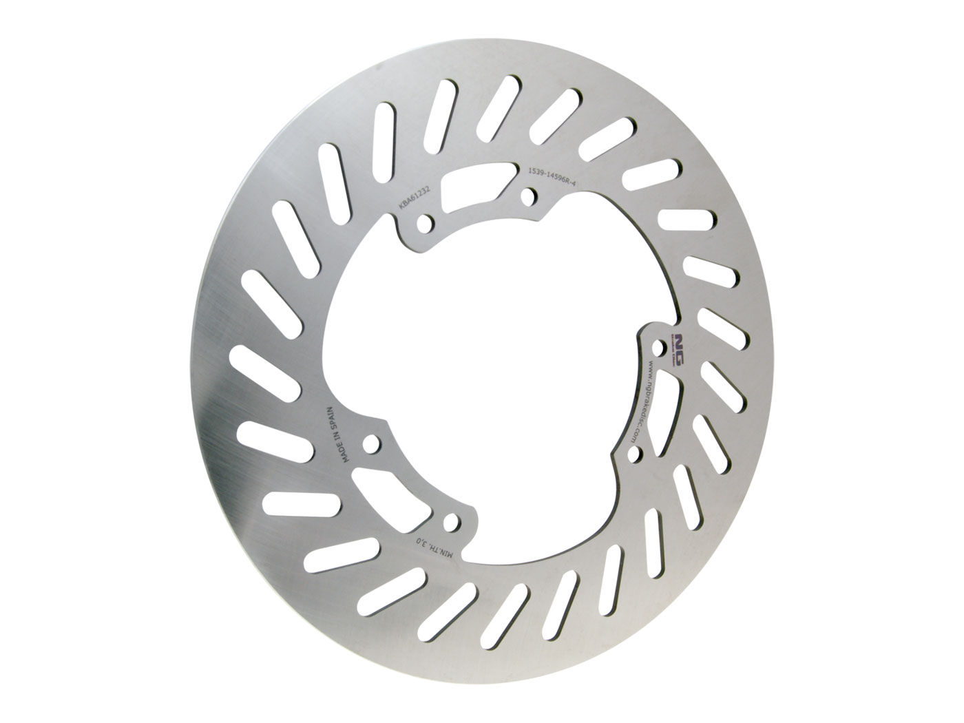 NG Brake Disc Brzdový kotouč NG, Malaguti XTM 50, Yamaha DT 50 R, MBK X-Limit 2007-2010 NG1539