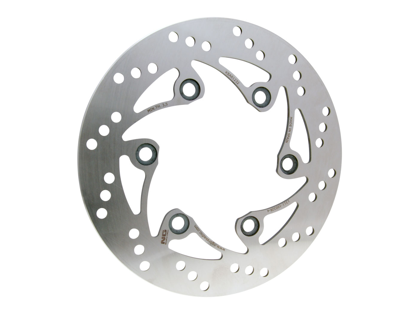 NG Brake Disc Brzdový kotouč NG, KTM Duke 125, 200, 390, RC 125, 200, 390, 400, Husqvarna 375 zadní NG1311