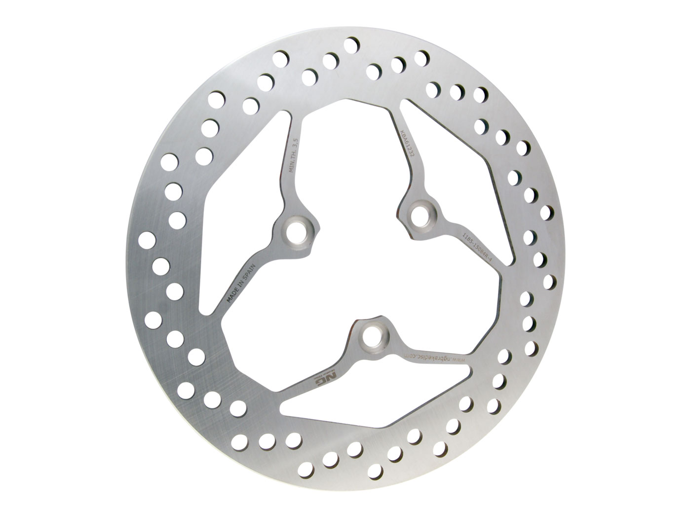 NG Brake Disc Brzdový kotouč NG, Daelim S2 125, 250 přední NG1185