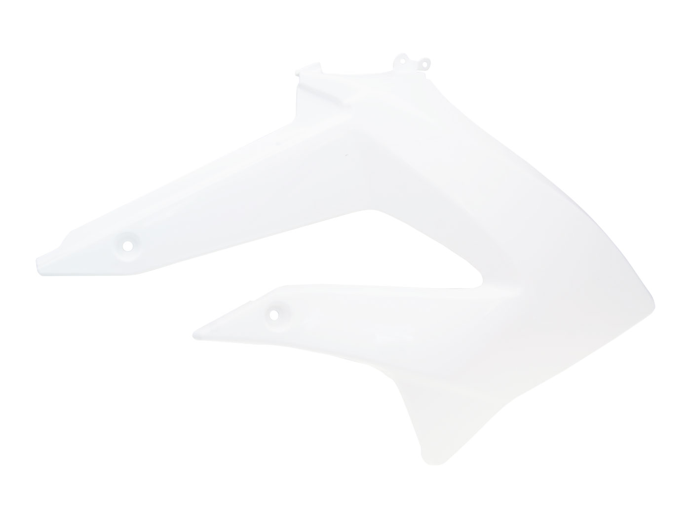 Piaggio Boční plast pravý OEM bílá, Derbi Senda 2011-, Gilera RCR, SMT 2011- PI-86692500W0B
