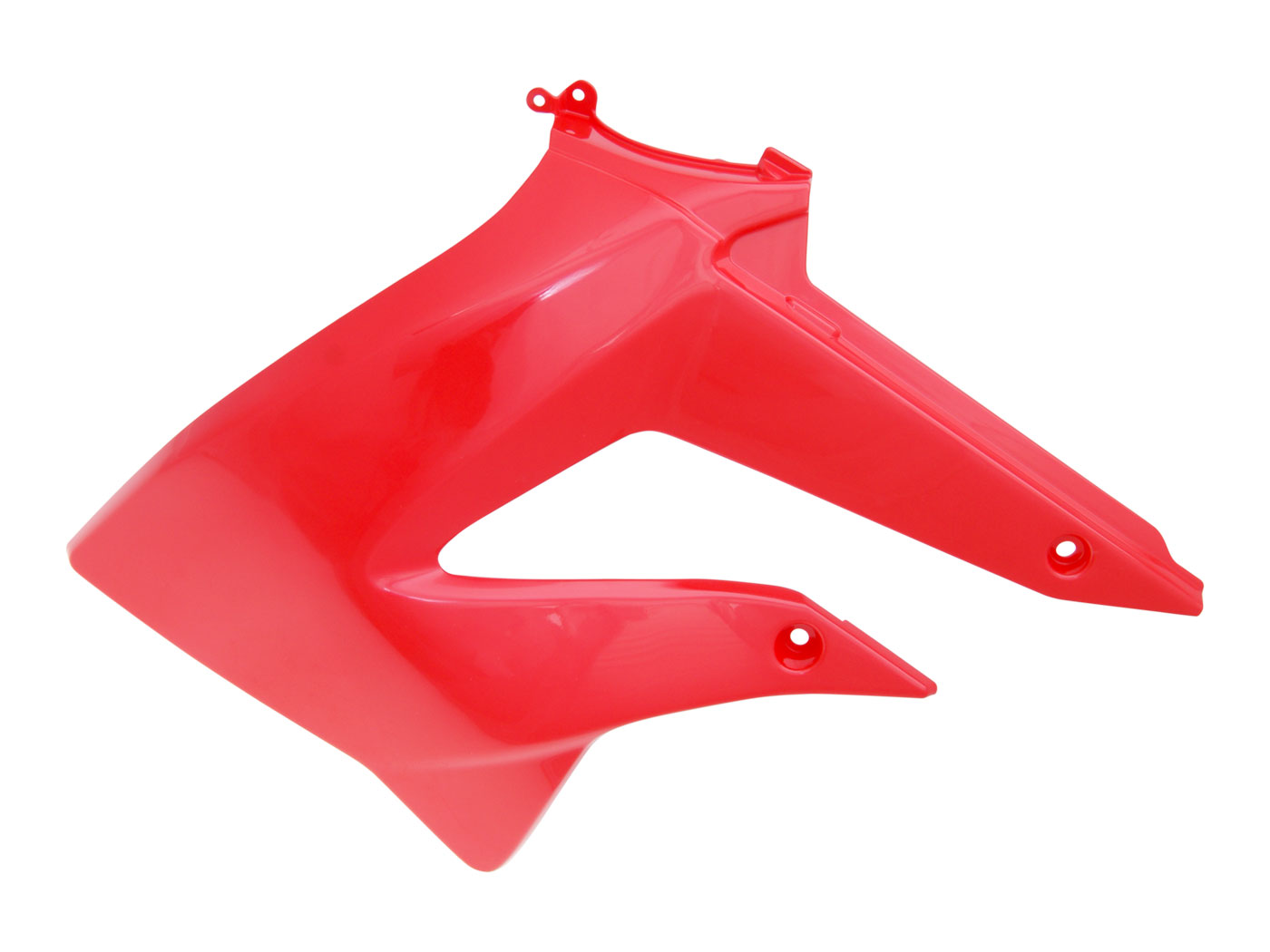 Piaggio Boční plast levý OEM červená, Derbi Senda 2011-, Gilera RCR, SMT 2011- PI-86692600W4R