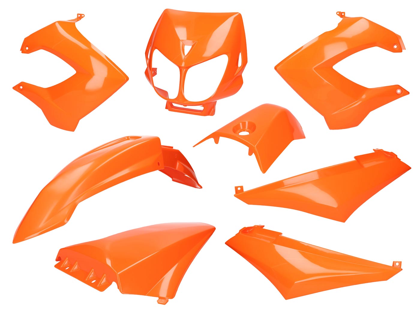 101 Octane Sada plastů, oranžová, Derbi Senda R, SM X-Treme, SM DRD 38428