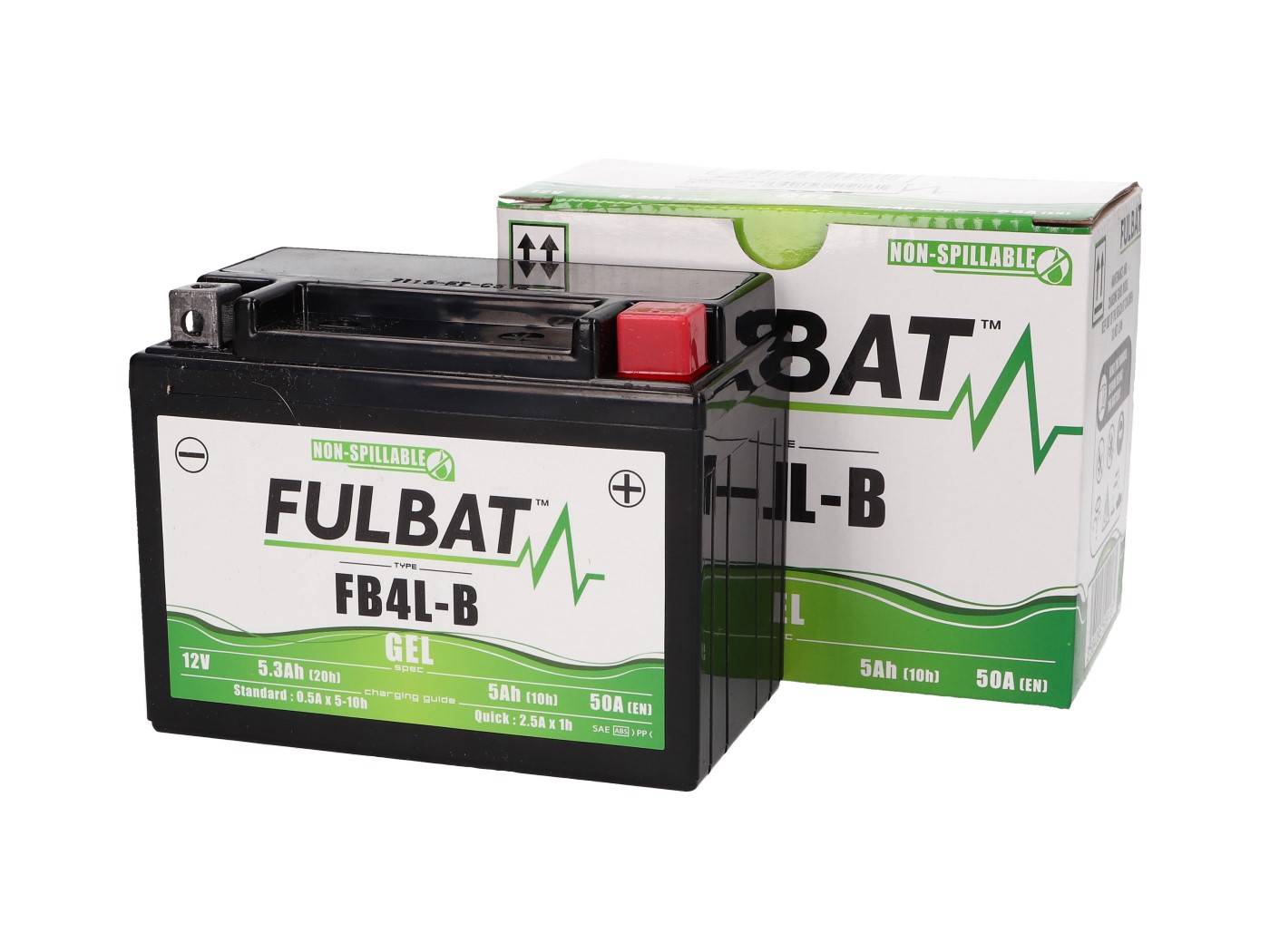 Baterie Fulbat FB4L-B gelová High Power 5Ah FB550916