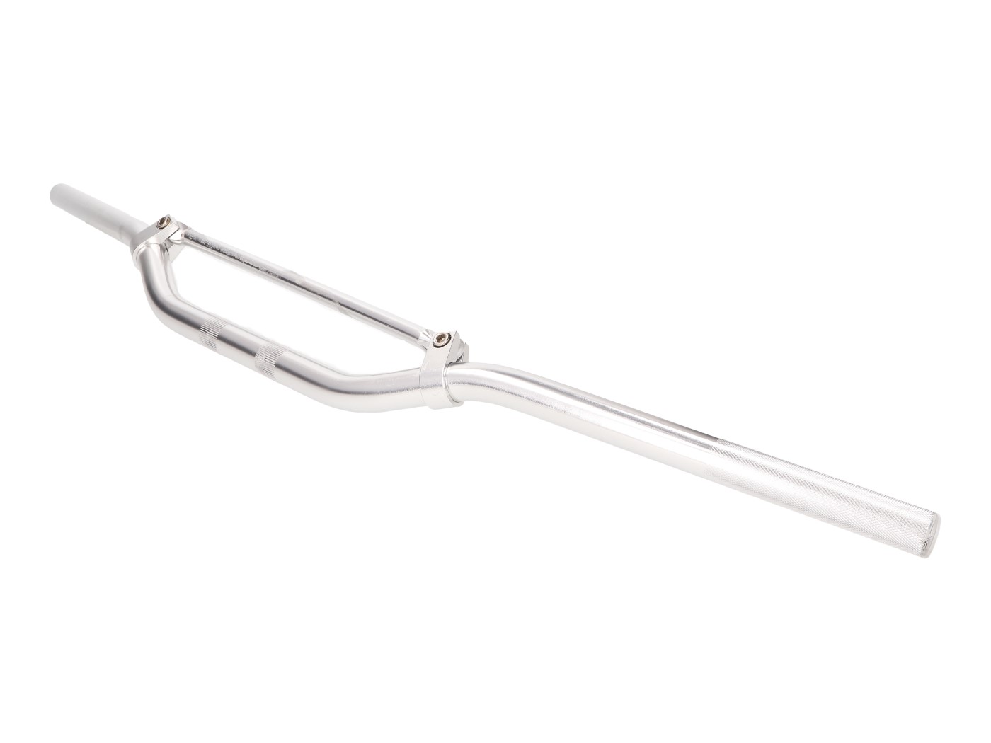 101 Octane Řidítka Enduro s hrazdou, stříbrná, 22mm - 820mm 37334