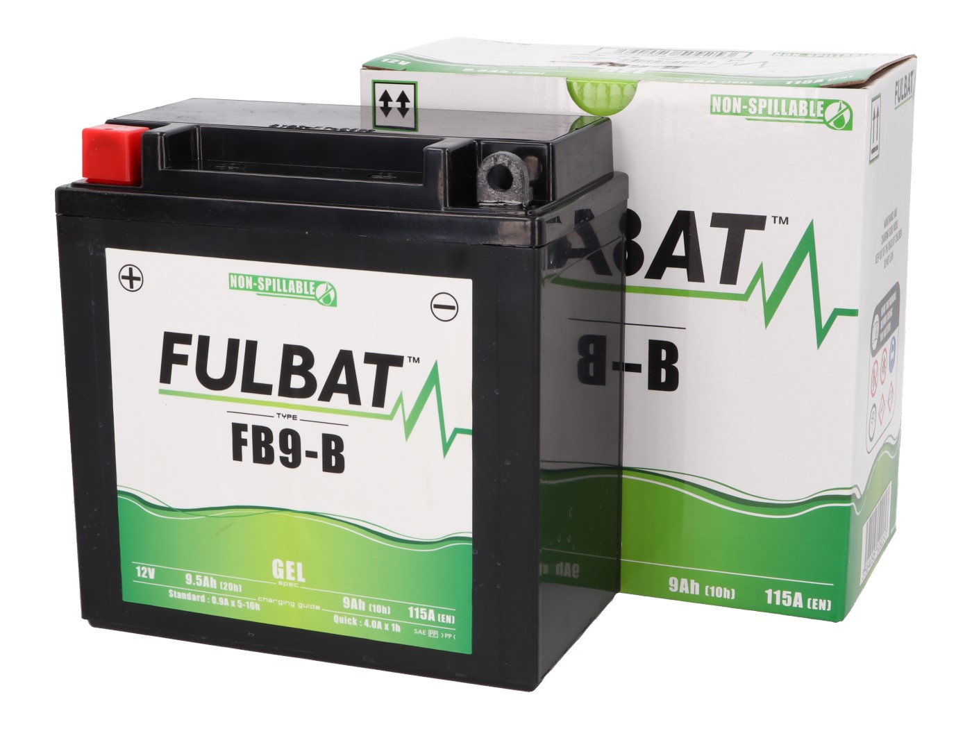 Baterie Fulbat FB9-B / 12N9-4B1 / 12N9-BS gelová FB550925