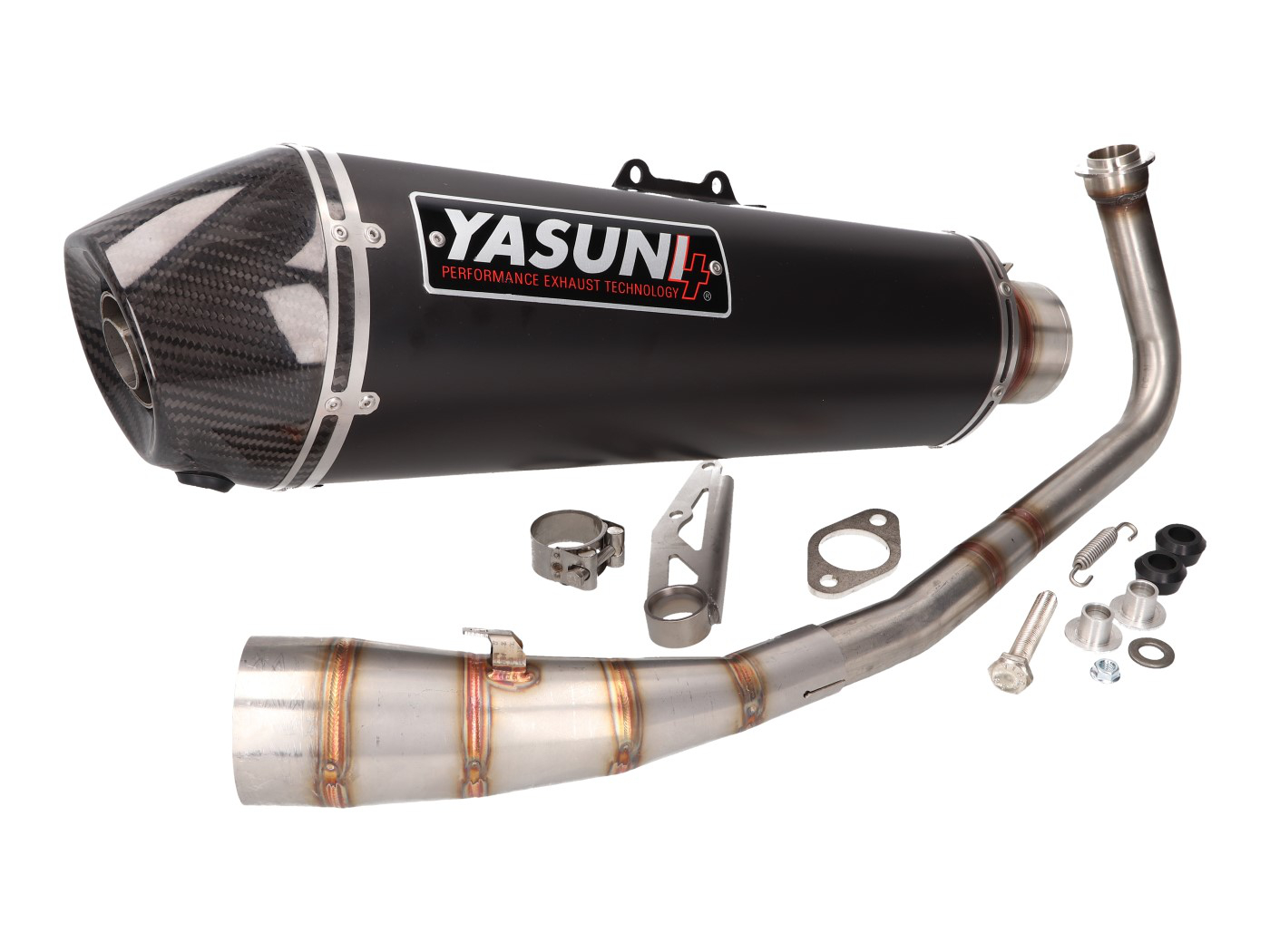 Výfuk Yasuni Scooter 4 Black Edition, Honda Forza 125 YA656BC