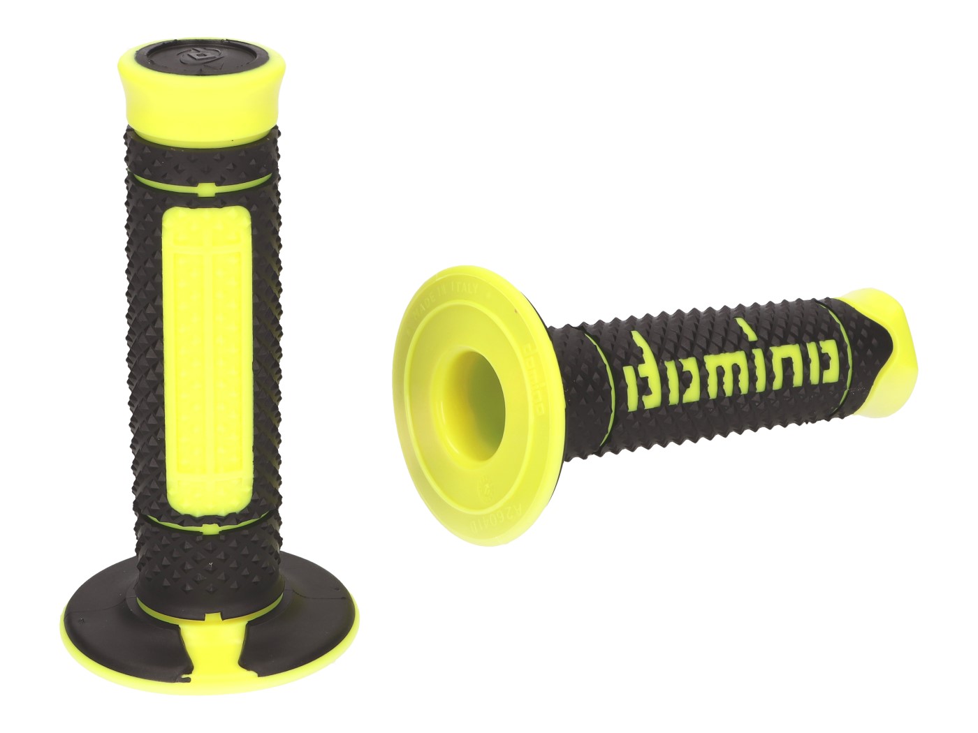 Gripy Domino A260 off-road černé - neon žlutá 38866