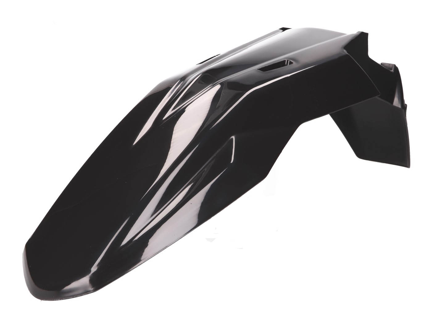 Piaggio Přední blatník OEM černá, Aprilia RX, SX, Derbi Senda, Gilera RCR, SMT 50 Euro4 2018- PI-2B004321000W0N