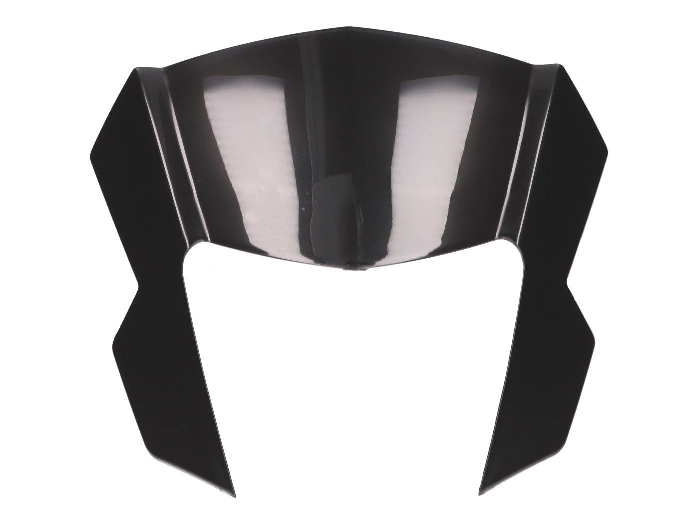 Piaggio Plast světla horní OEM černá, Aprilia RX, SX, Derbi Senda, Gilera RCR, SMT 50 Euro4 2018- PI-2B004320000W0N