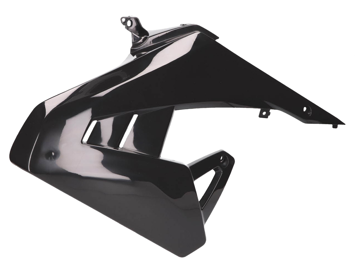 Piaggio Boční plast levý OEM černá, Aprilia SX 50, RX 50 Euro4 2018- PI-2B004326000W0N