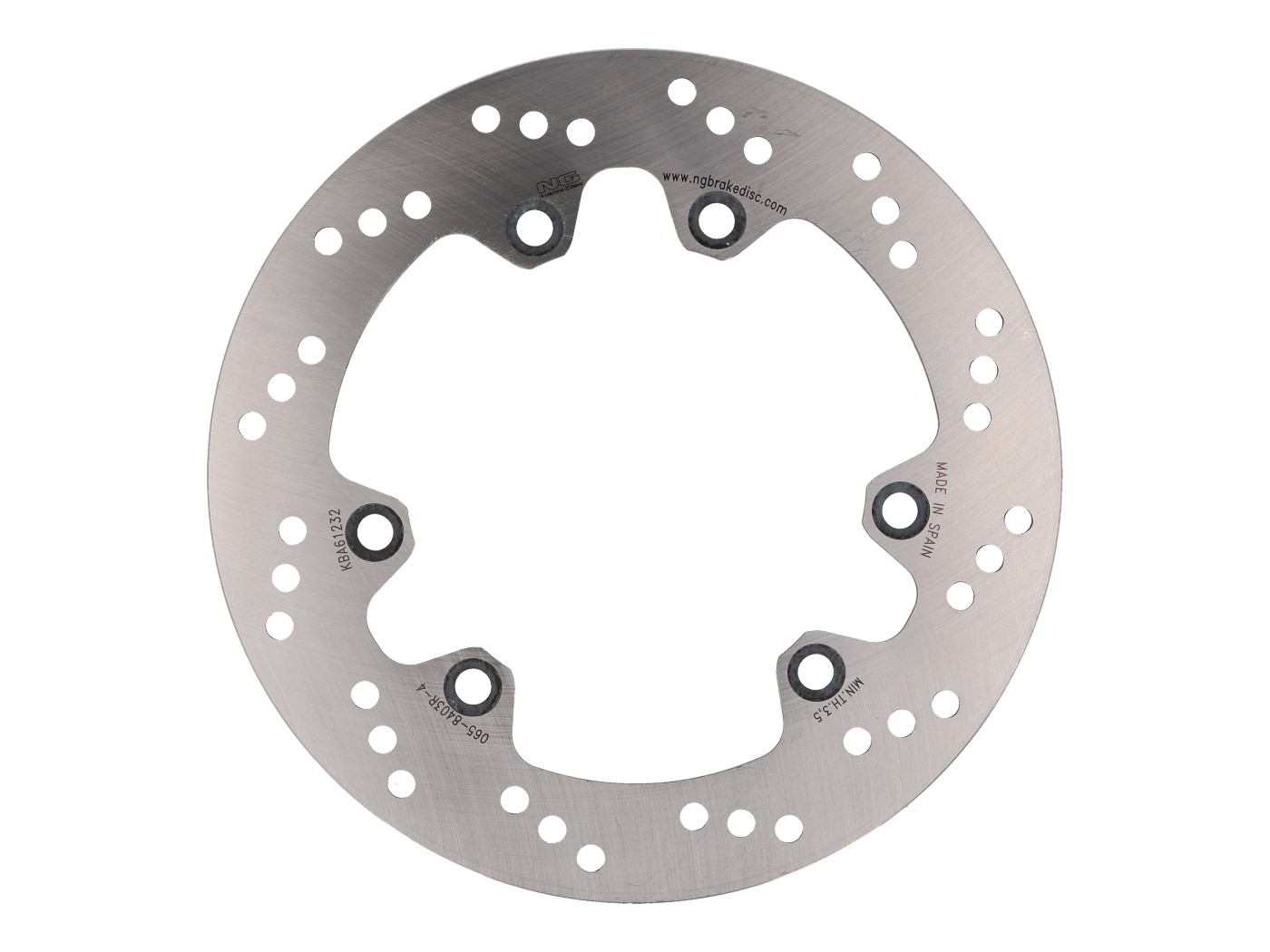 NG Brake Disc Brzdový kotouč NG, Suzuki DR 800 Big, DR 600, DR 650 zadní NG065